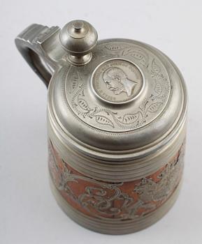 STOP, trä och tenn, omkring år 1900.