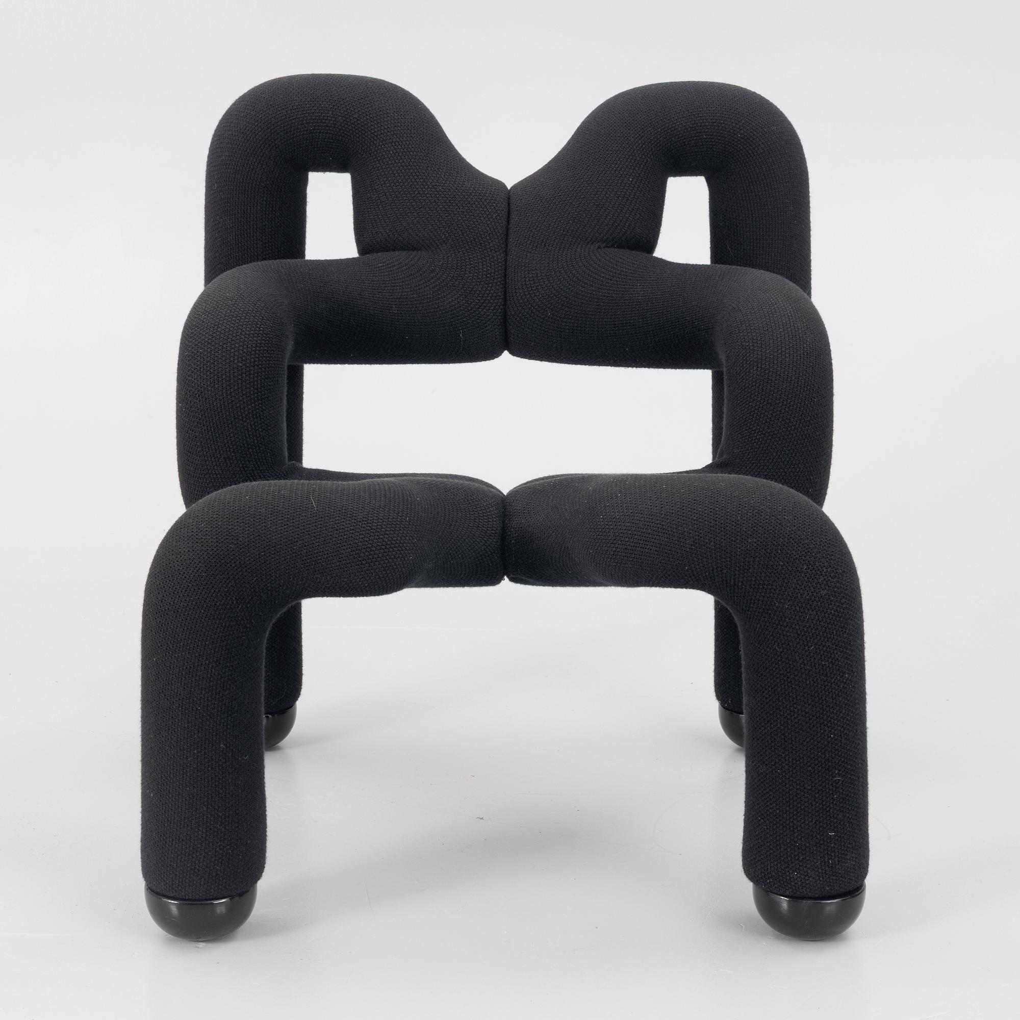 Terje Ekström, an "Ekstrem" armchair, STokke Fabrikker , Norway, end of the 20th century.