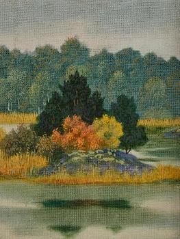 Oskar Bergman, Autumn Landscape.
