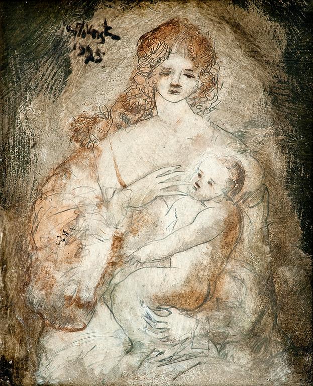 Unto Koistinen, ÄITI JA LAPSI.