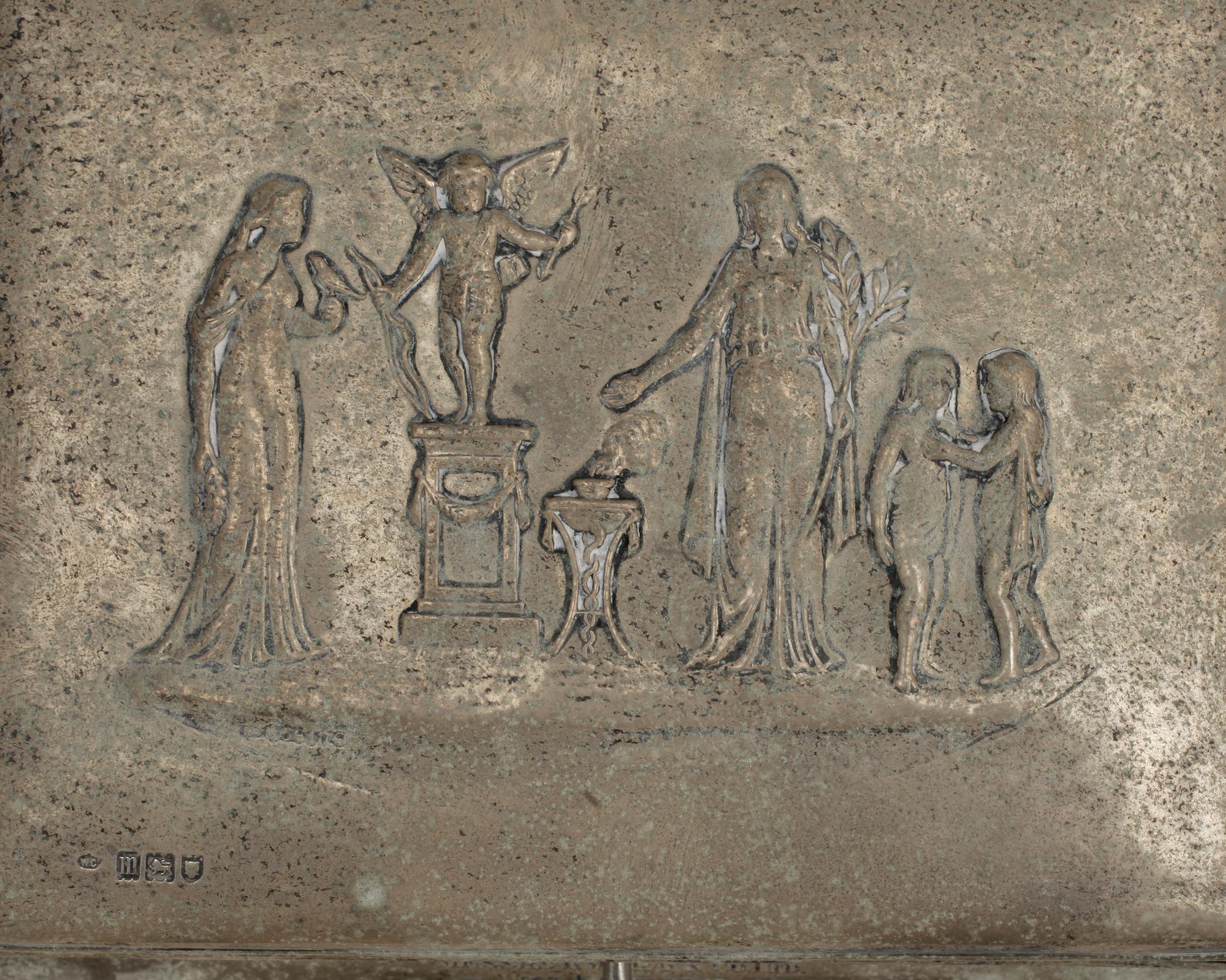 SKRIN, silver, William Comyns & Sons Ltd, London 1907.