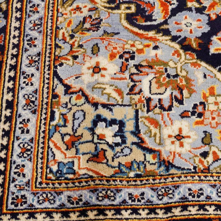 A Keshan rug, 363 x 244 cm.