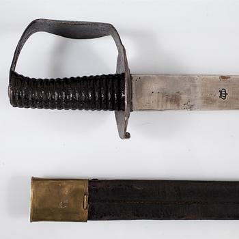 SABEL, m/1849 för flottan.