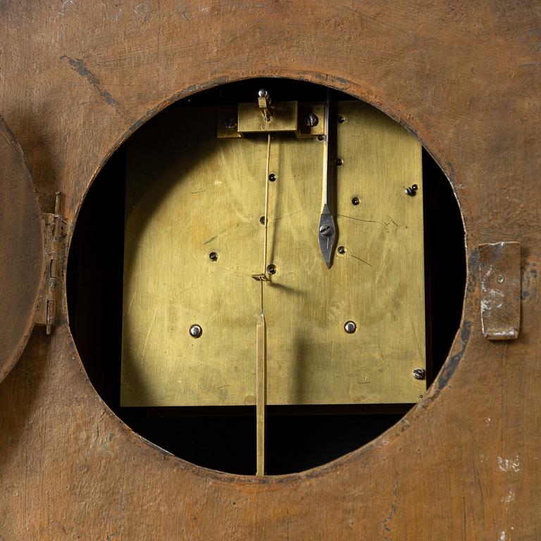 Wall clock, late Empire, Bengt Bahrman, 1829-1836.