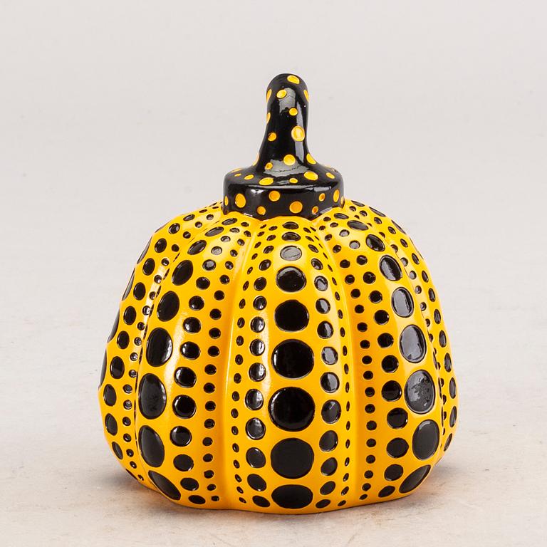 Yayoi Kusama, after, multiple, painted cast resin, published by Benesse Holdings, Inc., Naoshima, Japan, 2013.