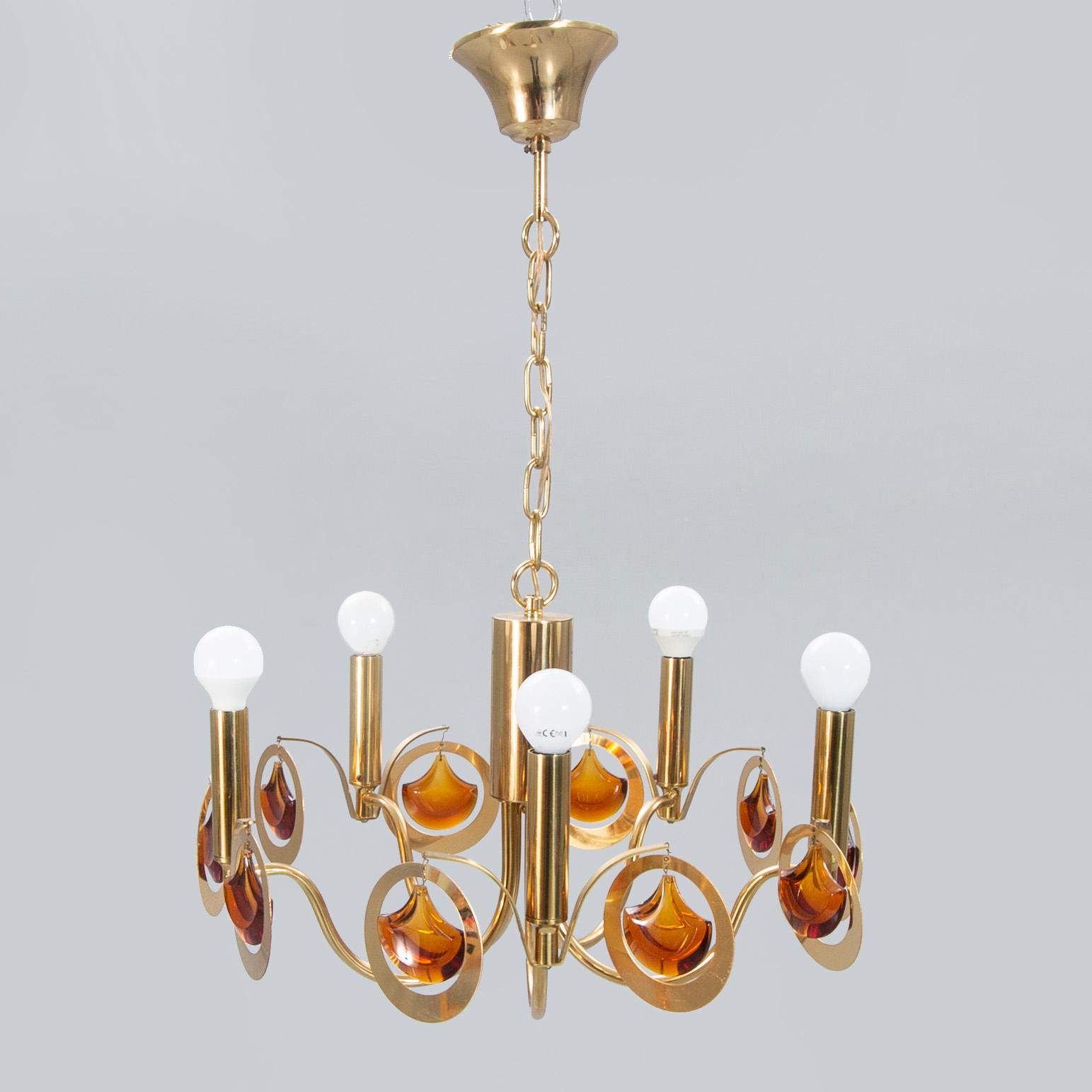 An Eriksmåla 1970's ceiling lamp.