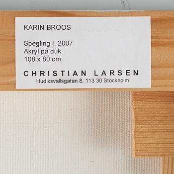 Karin Broos, "Spegling I".