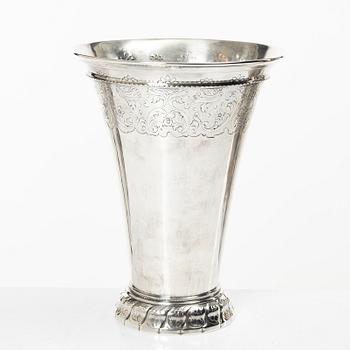 Tenn & Silver Ab, bägare, silver, Göteborg 1953.