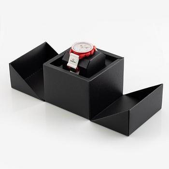 Swatch/Omega, MoonSwatch, Mission to Mars, kronograf, armbandsur, 42 mm.