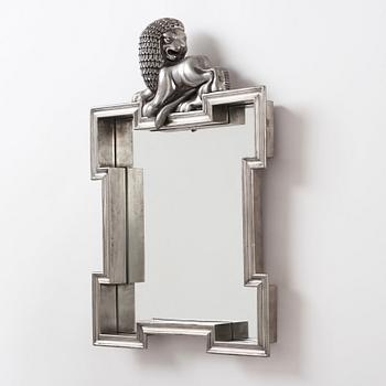 Anna Petrus, An Anna Petrus pewter mirror, Svenskt Tenn, Sweden 1929.