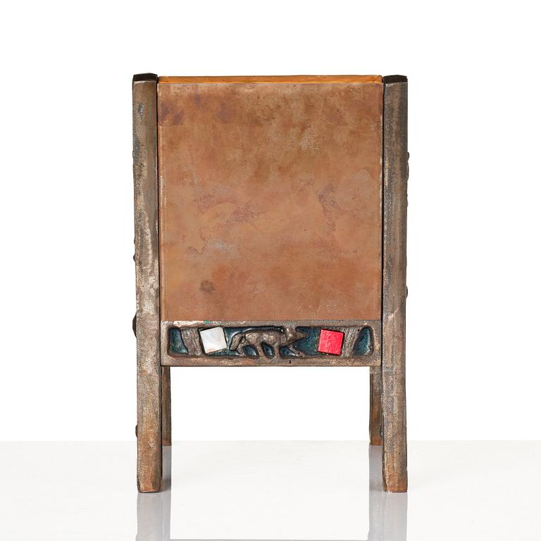 Ernst Billgren & Mats Theselius, a "Tronen" chair/sculpture, ed. 41/100, Källemo, Värnamo post 1991.