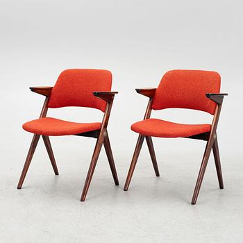 Bengt Ruda, armchairs, a pair, model "562-026", from the "Triva series", Nordiska Kompaniet.