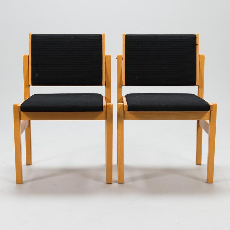 A set of 10 chairs from 1970/80's.