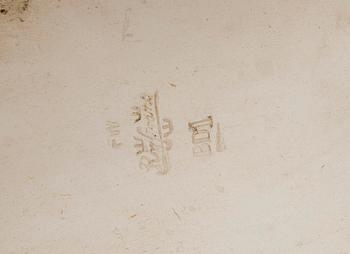 PIEDESTAL, flintgods, jugend, Rörstrand tidigt 1900-talet.