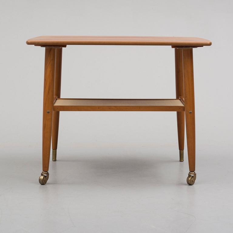 a mid 20th century teak table.