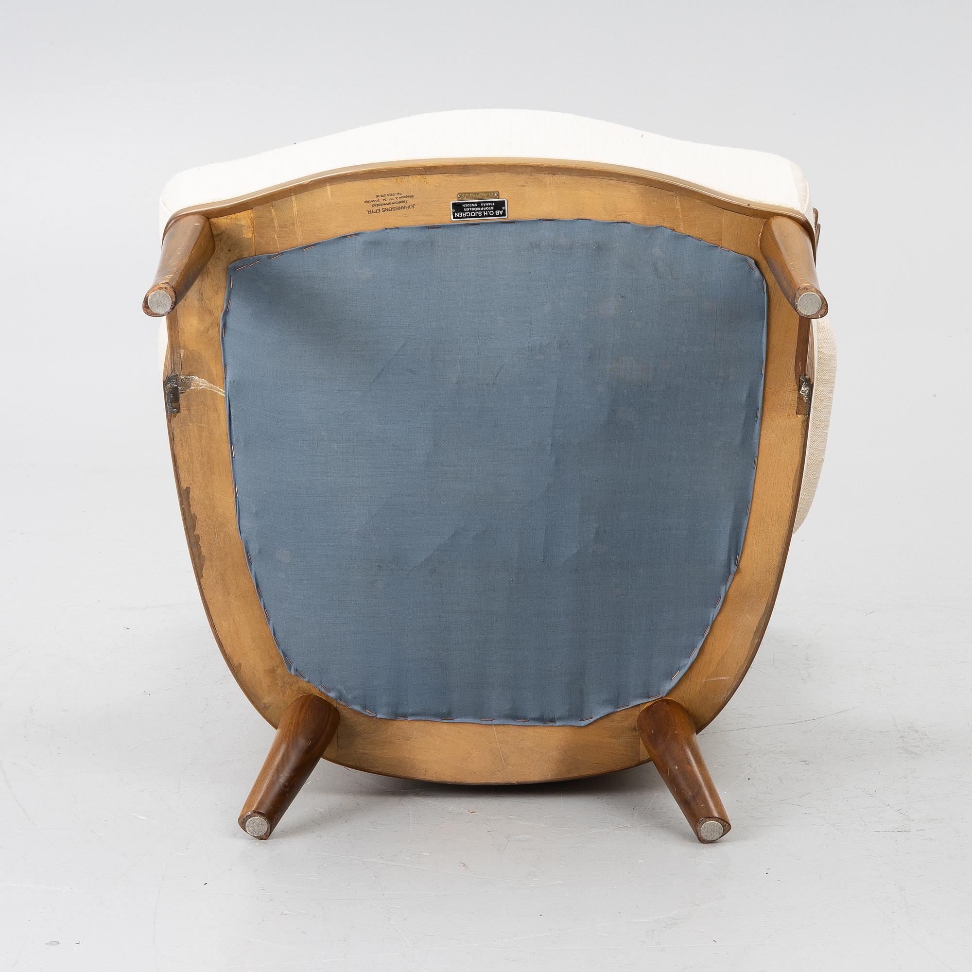 Carl Malmsten, armchair, “Vår Fru”.