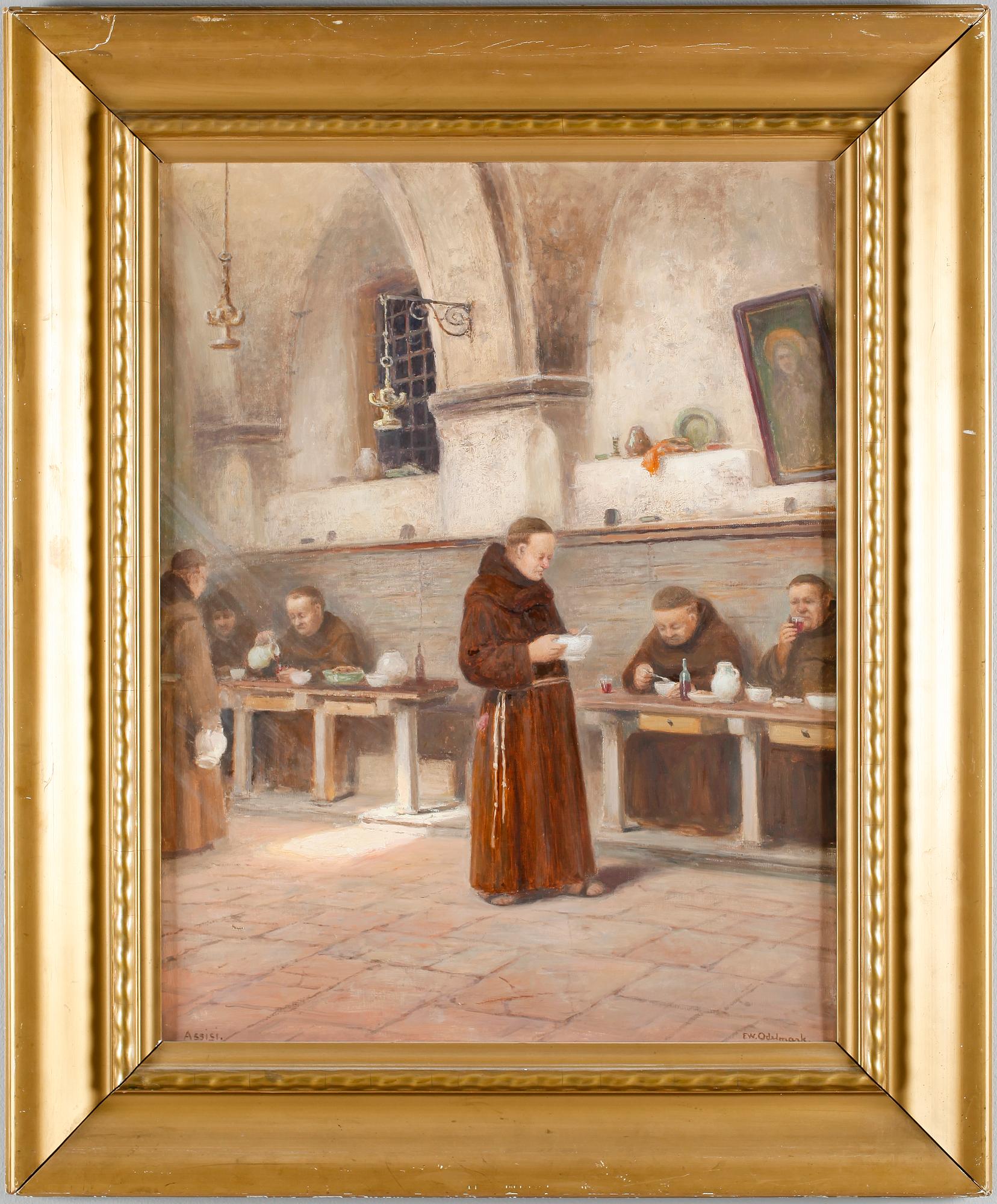 FRANS WILHELM ODELMARK, olja på duk, signerad.