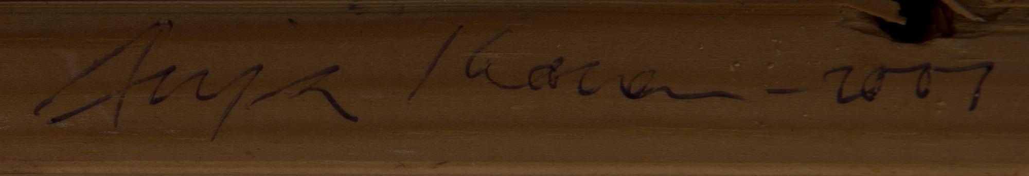 ANJA IKONEN, olja på duk, signerad och daterad 2001 på kilramen.