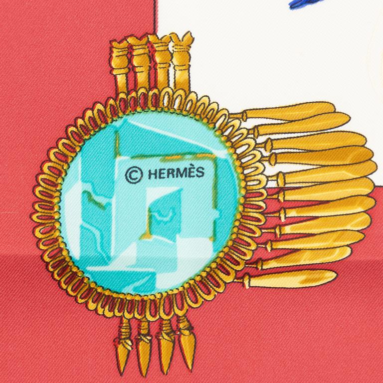 Hermès, scarf, "Mexique".