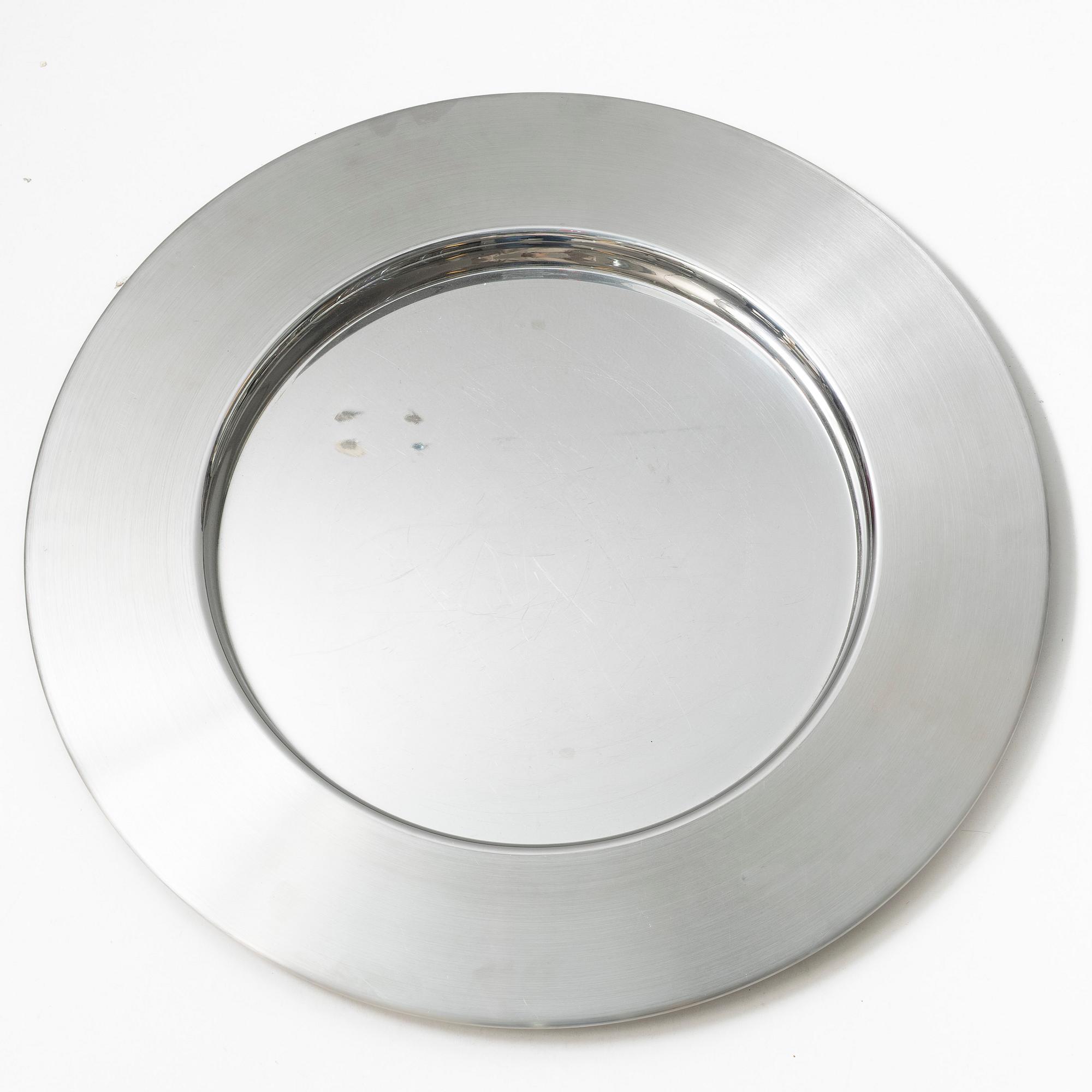 Timo Sarpaneva, kuverttallrikar, 12 st samt praktfat, OPA, Finland 1900-talets senare del.