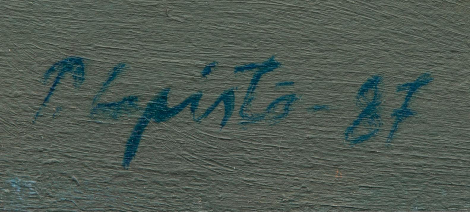 PIRKKO LEPISTÖ, olja på duk, signerad och daterad -87.