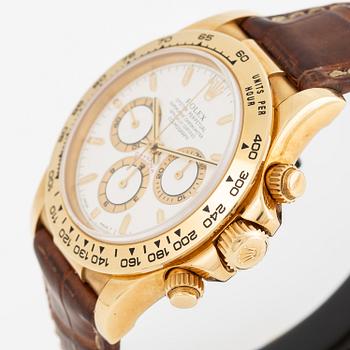 Rolex, Cosmograph, Daytona, chronograph, "Zenith", wristwatch, 40 mm.