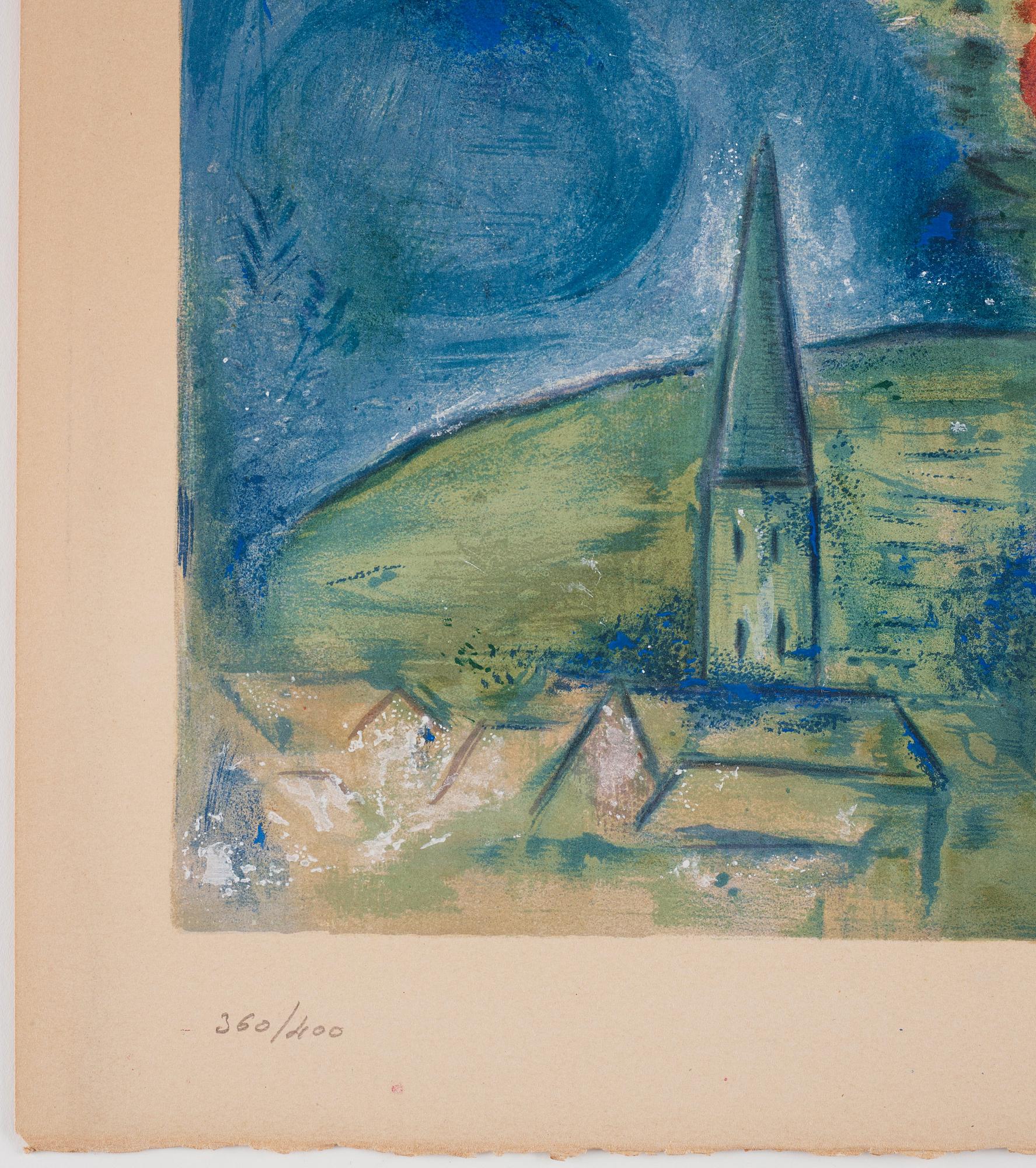 Marc Chagall Efter, "Les Coquelicots".