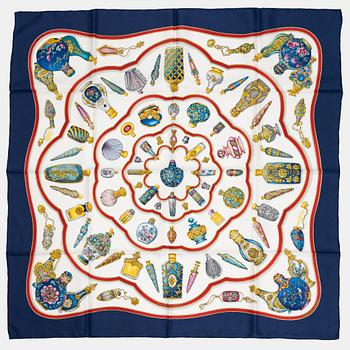 Hermès, scarf, "Qu'importe le flacon".