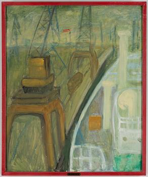 MAJ BRING, oil on panel.