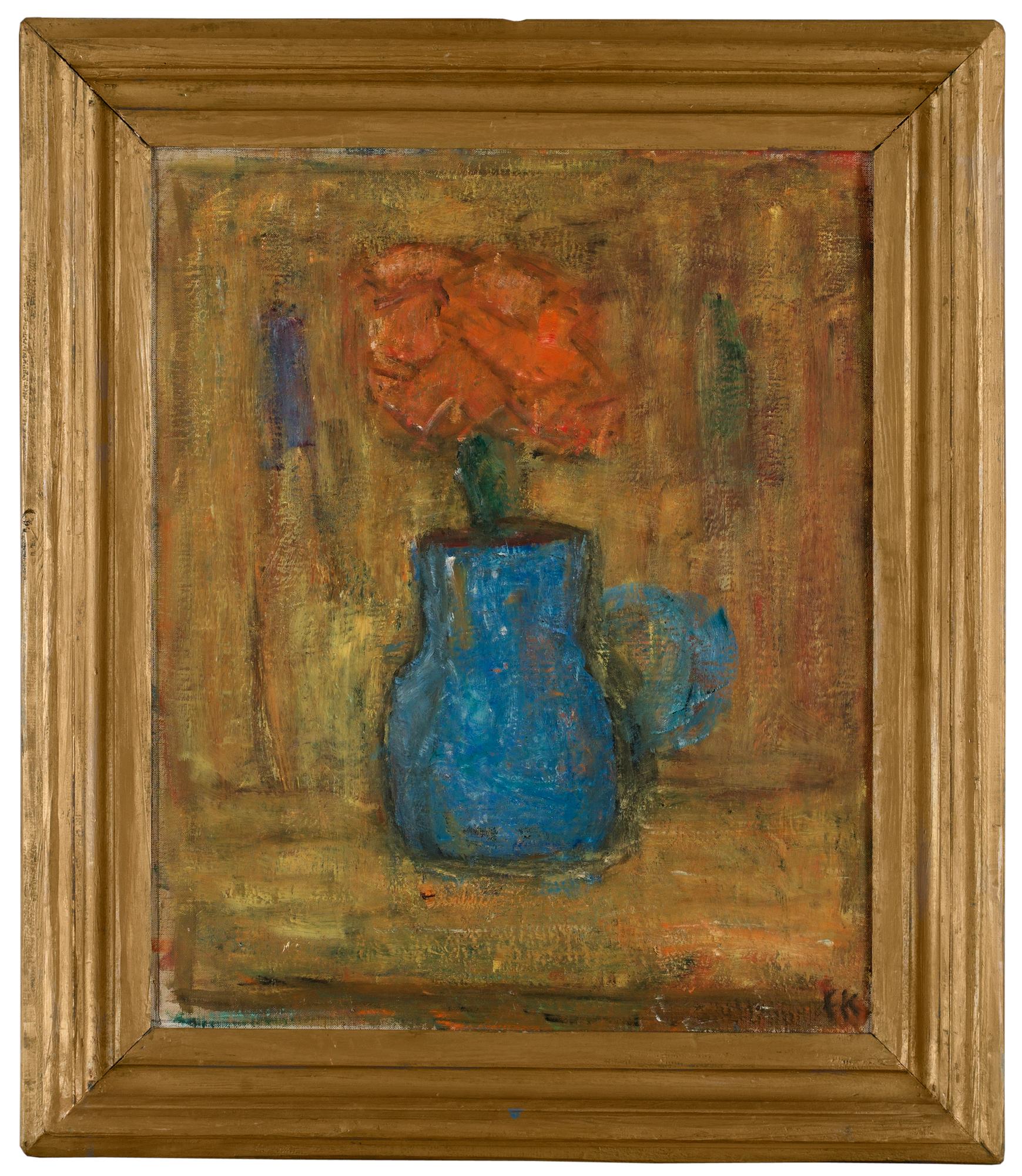 Carl Kylberg, "Blomma i blå kruka".