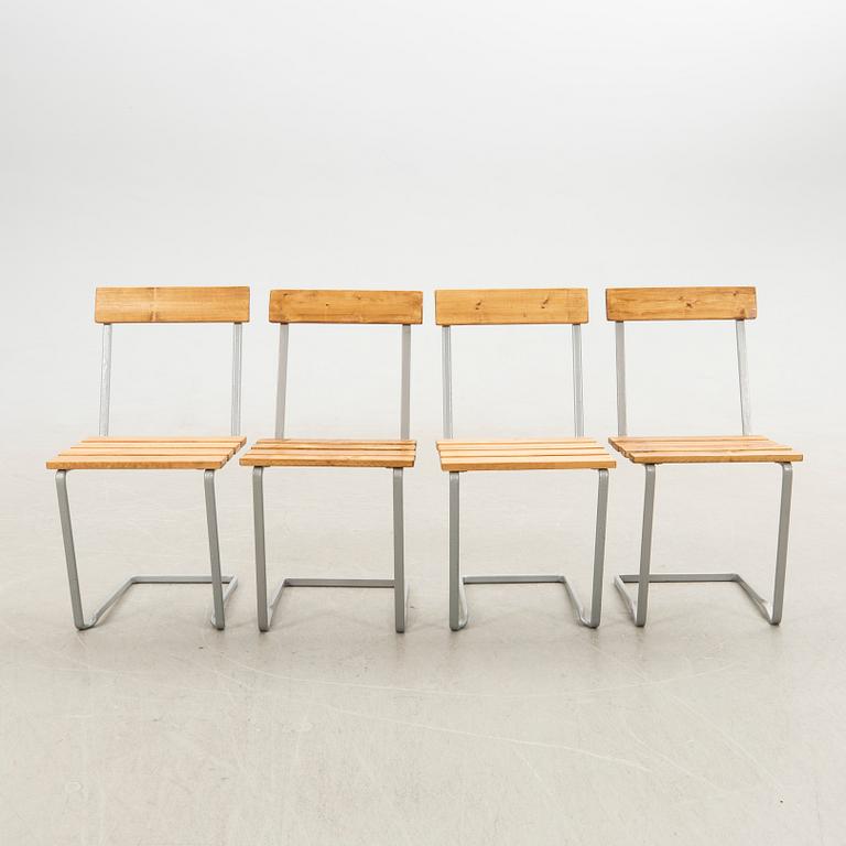 Garden chairs, 2+2 pcs, Grythyttan, second half of the 20th century.