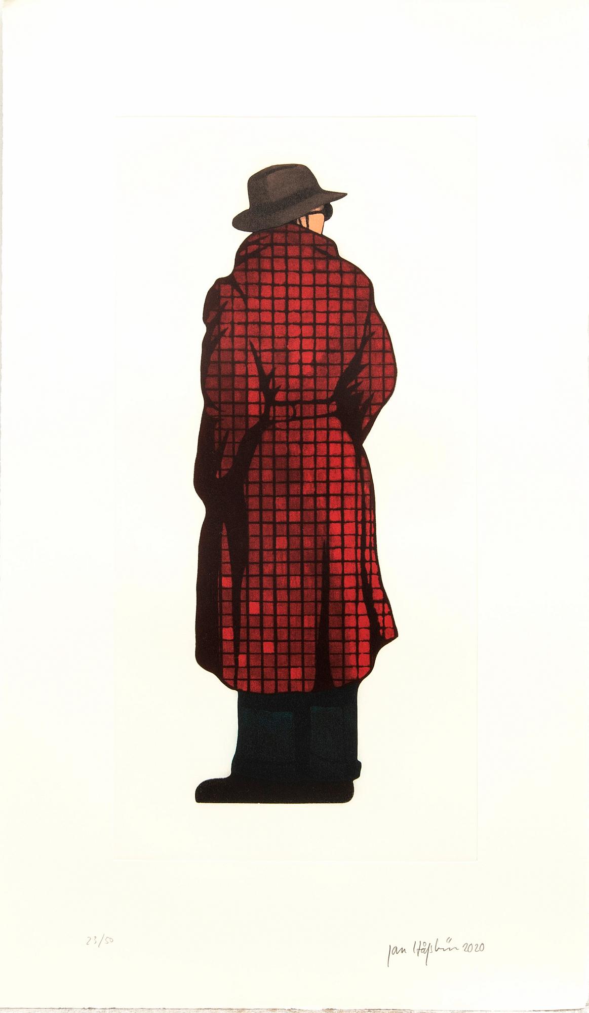 Jan Håfström, etsning signerad och numrerad  23/50.