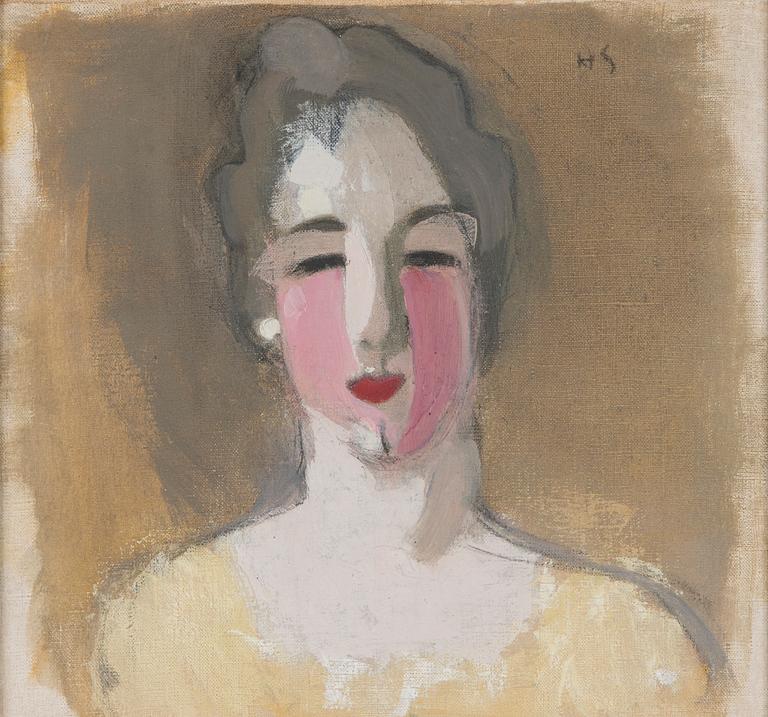 Helene Schjerfbeck, "Fåfäng Kvinna".