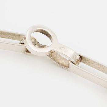 Karl-Ingemar Johansson, a silver necklace, Gothenburg 1970.