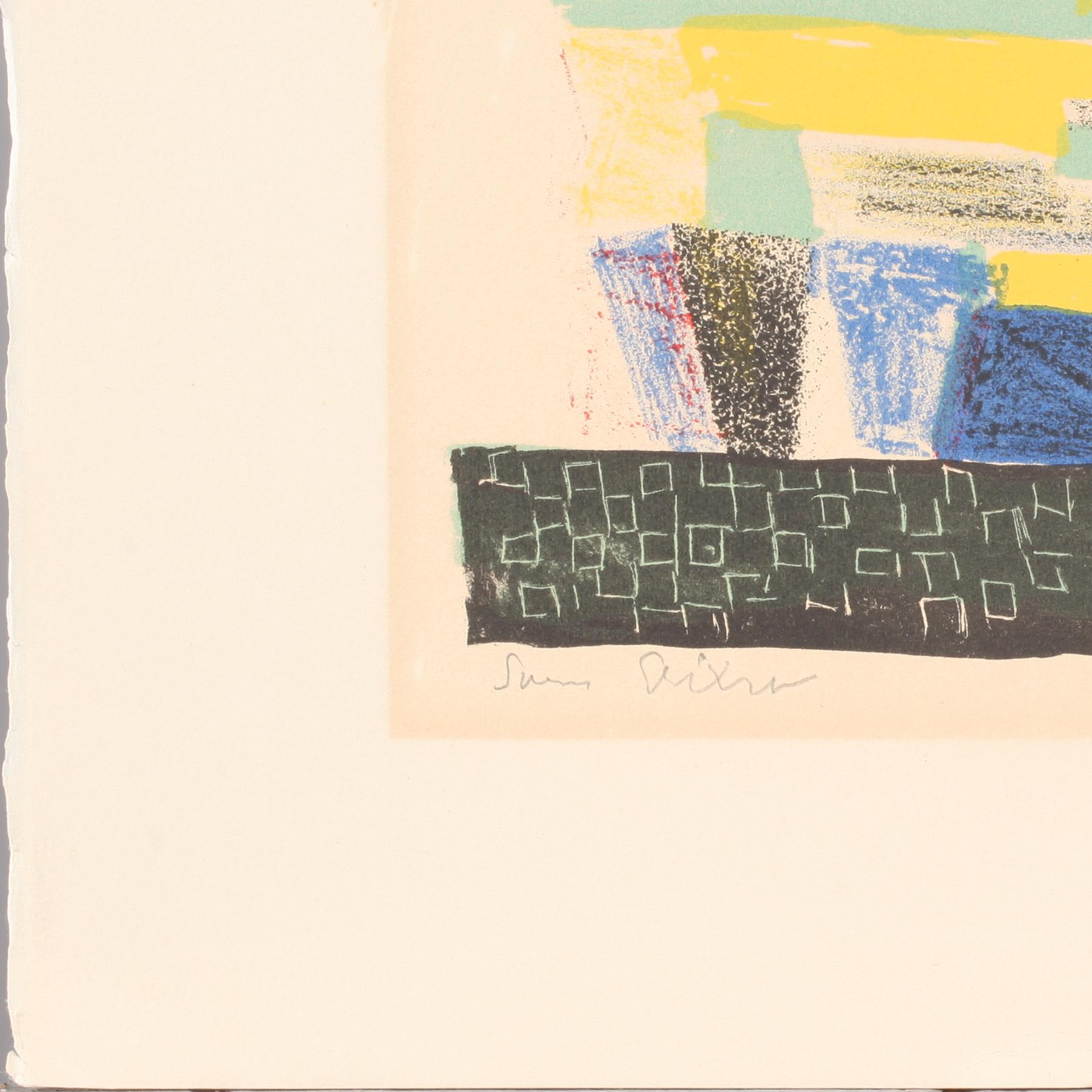 SVEN X:ET ERIXSON, färglitografi, signerad och numrerad 447/475.