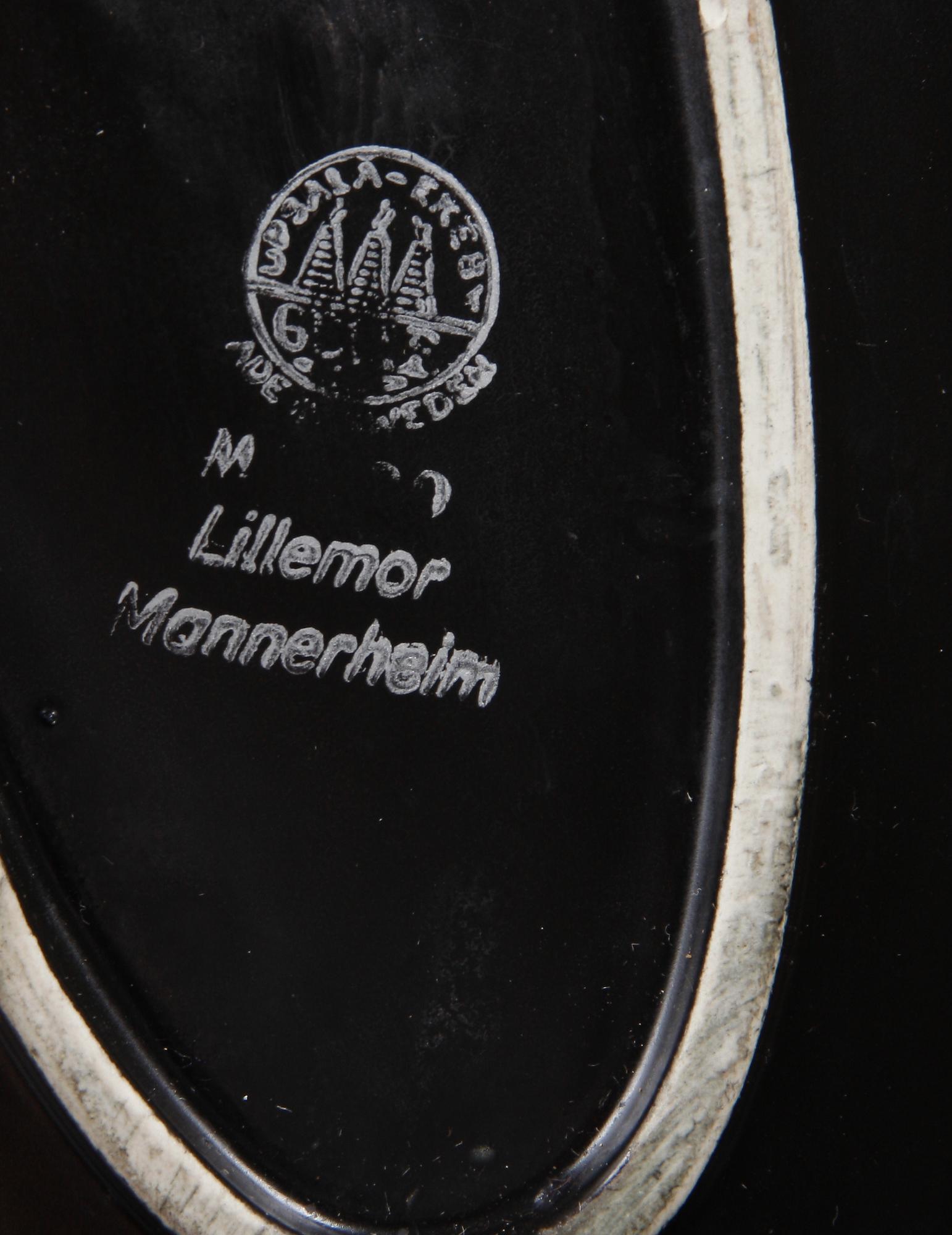 SKÅLAR, 3 st, keramik. Bo Fajans samt Upsala Ekeby. 1950-tal.