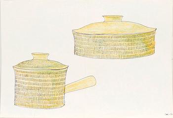 Signe Persson-Melin, a set of five sketches.