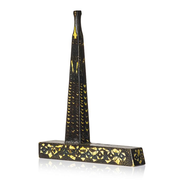 Birger Kaipiainen, a glazed faience sculpture. Rörstrand, Sweden 1950s.