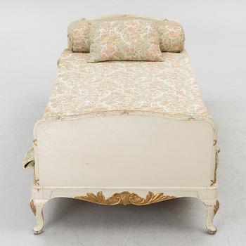 A Rococo.style bed, first half of the 20th century.