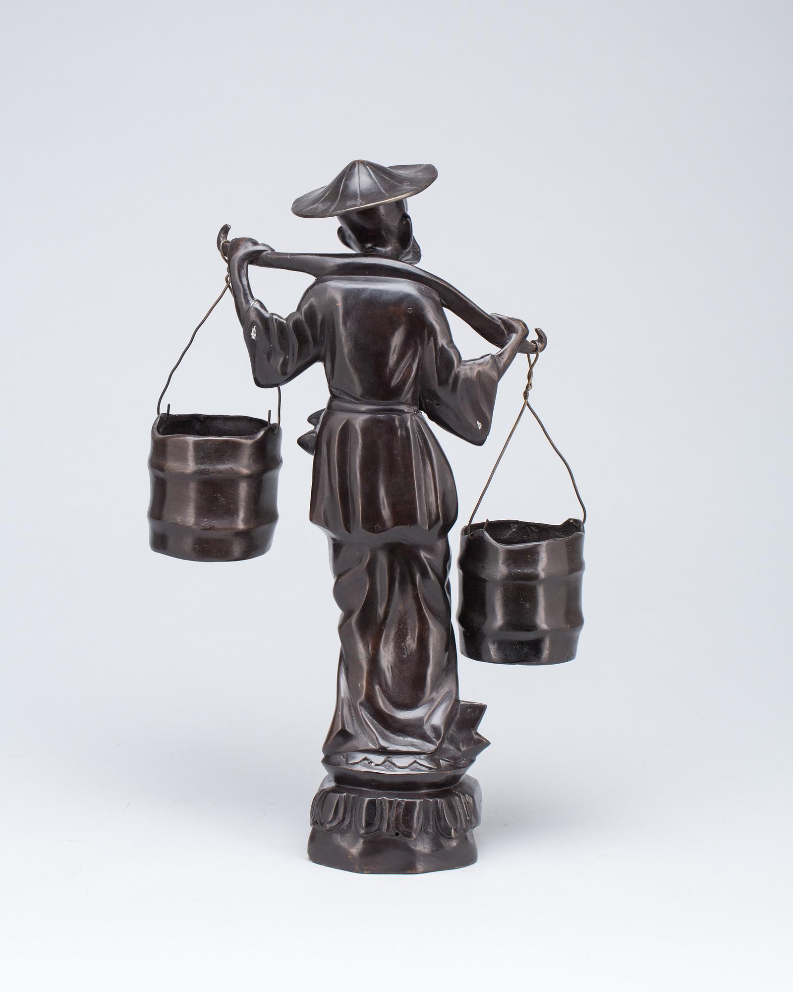 FIGURIN, brons, Japan 1900-tal.