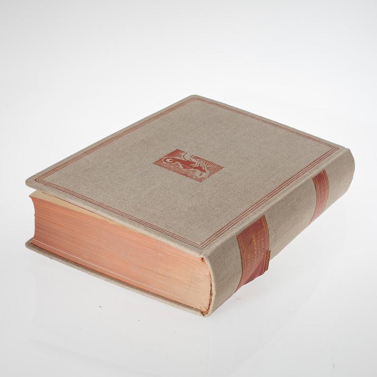 KIRJA, Tyra Borg, Guld- och silversmeder i Finland 1373-1873. F. Tilgmann, Helsinki 1935. Numeroitu 276/500.