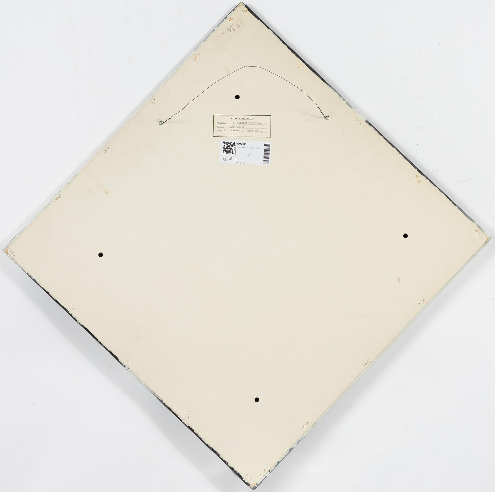 Inger Ekdahl, "Målning 1".