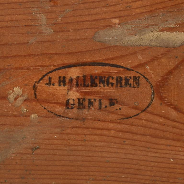 SPEGEL, J. Hallengren, Gävle, 1800-talets mitt.