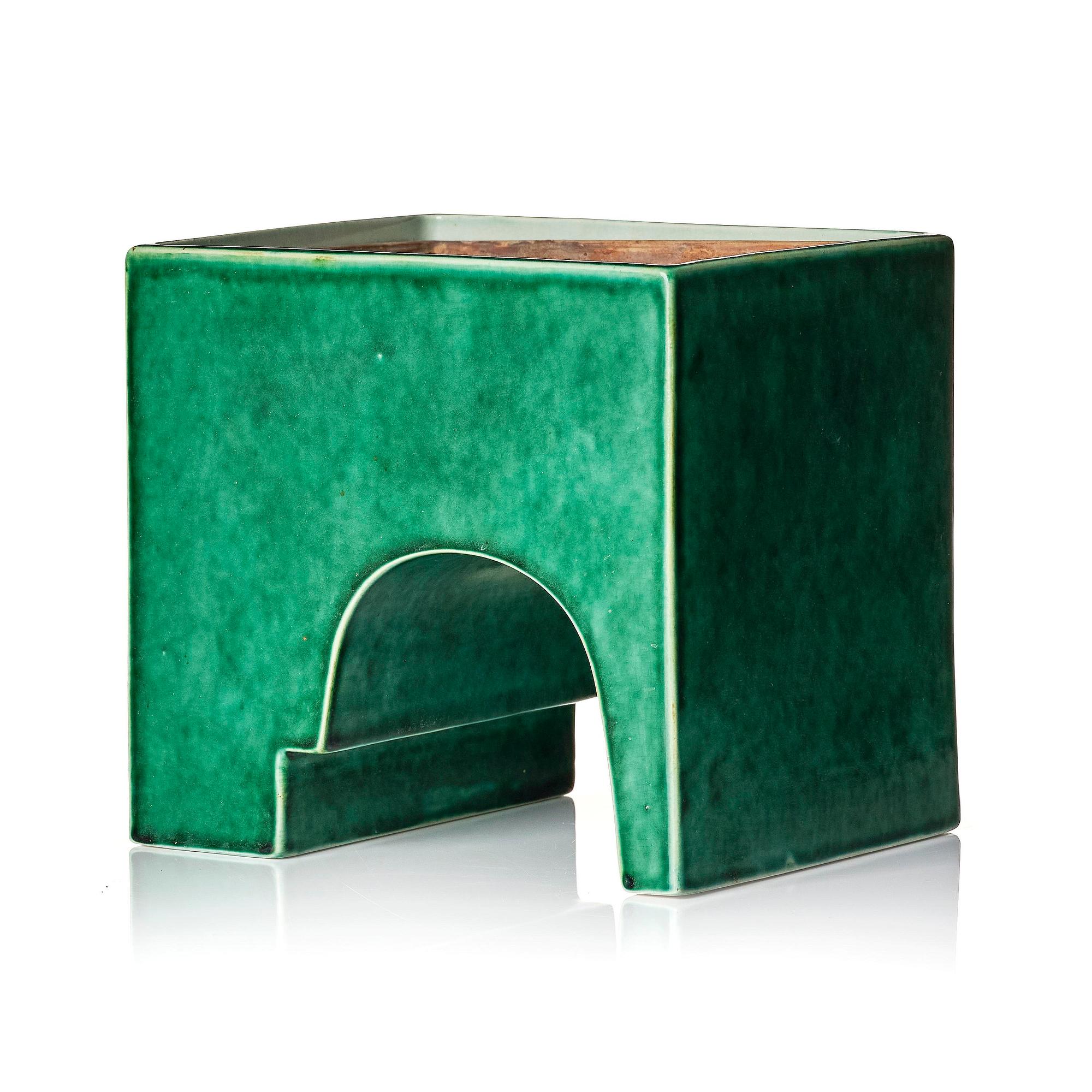 Wilhelm Kåge, a rare "Puzzle" cactus planter model 975/4B, Gustavsberg, 1930s.