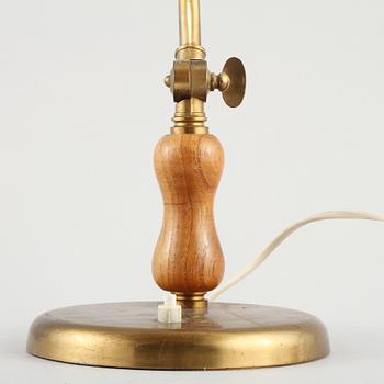 SKRIVBORDSLAMPA, 1900-talets första hälft.