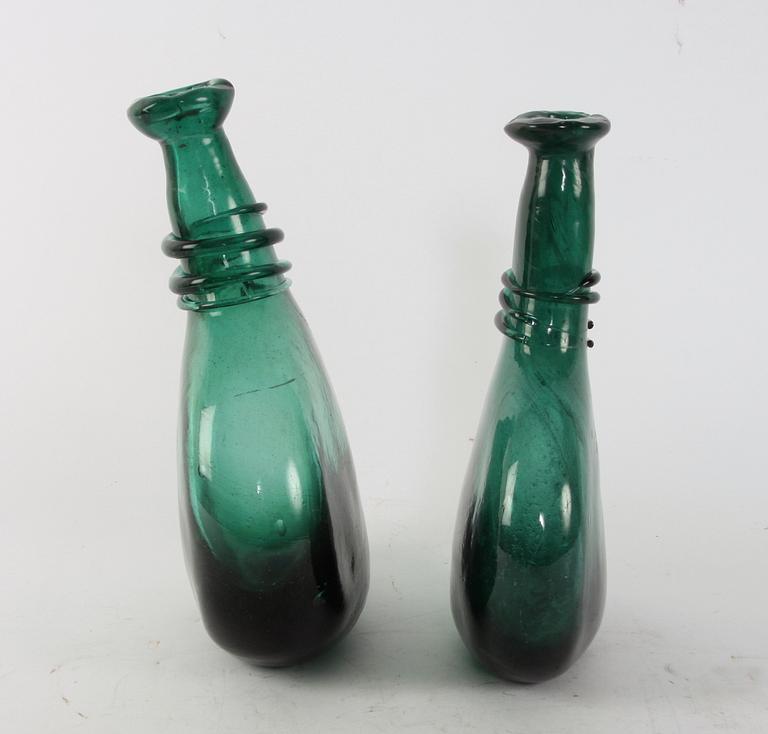 FLASKOR, 2 st, glas.