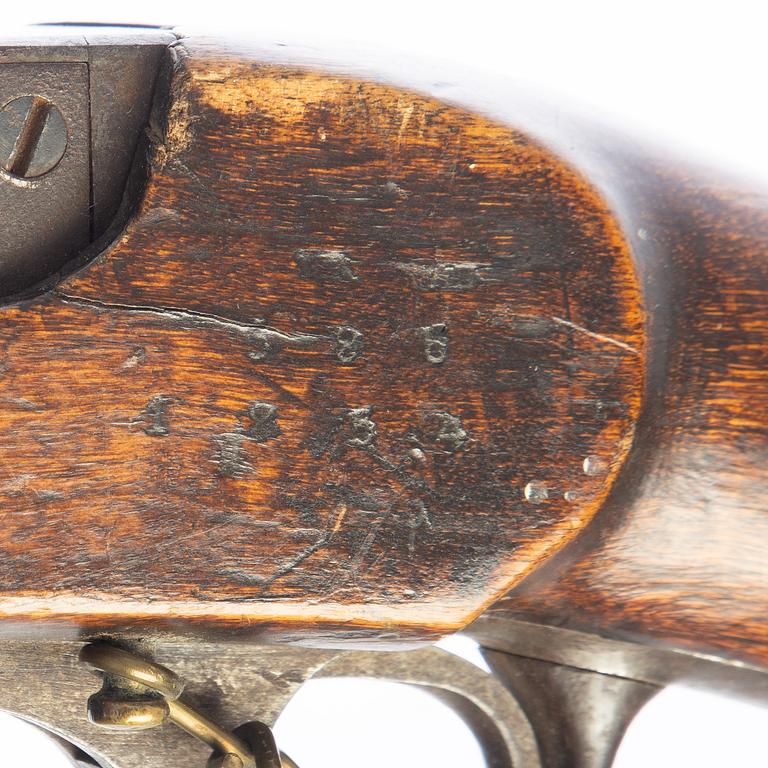 Chamber-loading rifle, Swedish m/1851 for the navy,.