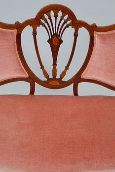 SOFFA, engelsk stil, 1900-talets början.