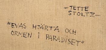 Jette Stoltz, "Evas hjärta och ormen i paradiset".