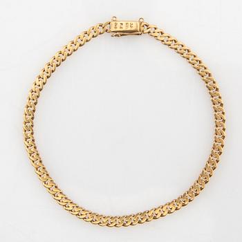 Armband Pansarlänk 18K guld.
